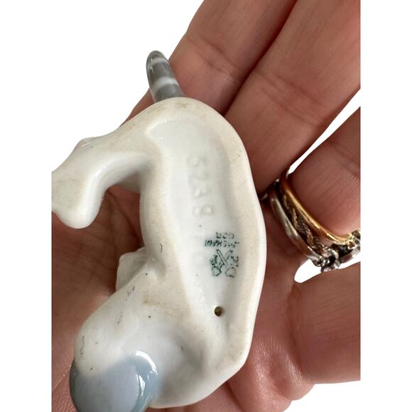 Vintage Metzler & Ortloff Germany, Set of 3 Porcelain Cat Figures Playing - Picture 7 of 11